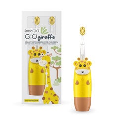 InnoGiO GIO450-YELLOW kaina ir informacija | Elektriniai dantų šepetėliai | pigu.lt