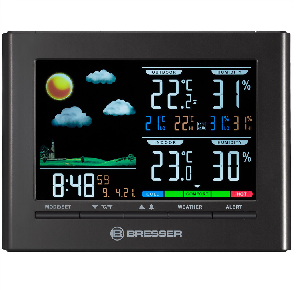 Meteorologinė stotis Bresser Neomeo kaina ir informacija | Meteorologinės stotelės, termometrai | pigu.lt