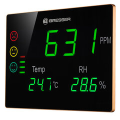 CO2 matavimo prietaisas Bresser Smile XXL kaina ir informacija | Meteorologinės stotelės, termometrai | pigu.lt