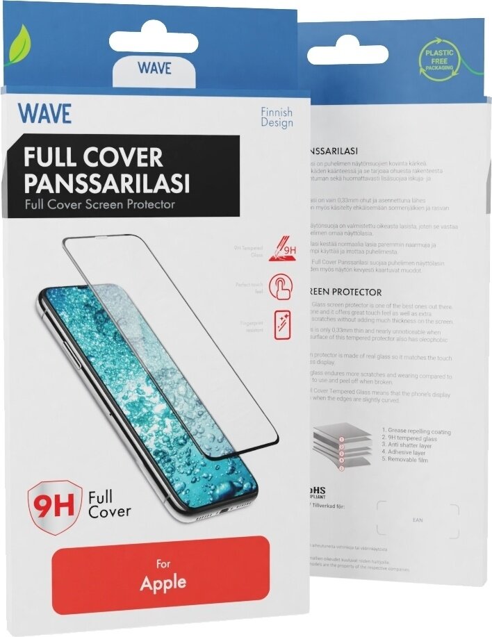 Wave Full Cover цена и информация | Apsauginės plėvelės telefonams | pigu.lt