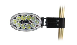 Ovali šoninė darbinė lempa 10 LED 30W kaina ir informacija | Auto reikmenys | pigu.lt