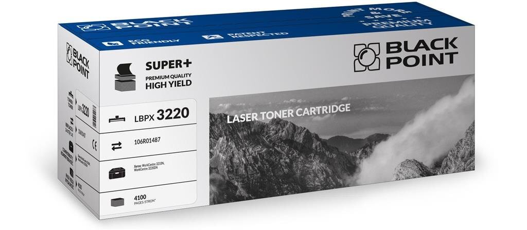 Toner Black Point LBPX3220 | Black | 4100 pp | Xerox 106R01487 kaina ir informacija | Kasetės lazeriniams spausdintuvams | pigu.lt