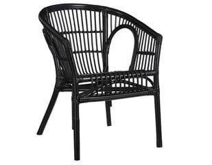 Уличный стул Enne Interior Zambia, черный цена и информация | Садовые стулья, кресла, пуфы | pigu.lt