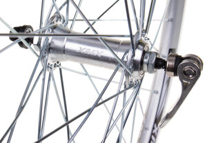 Priekinis ratas 26", dvigubas aliuminio ratlankis, QR, 559-17.7, 36H kaina ir informacija | Kitos dviračių dalys | pigu.lt