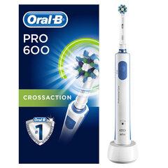 Электрическая зубная щетка Pro 600 Cross Action Oral-B цена и информация | Электрические зубные щетки | pigu.lt