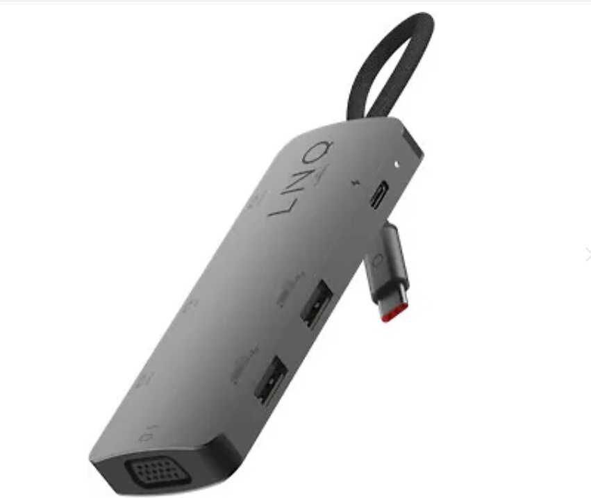 LINQ 7in1 USB-C HDMI цена и информация | Kabeliai ir laidai | pigu.lt