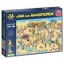 Dėlionė su žmonėmis paplūdimyje Jumbo Jan Van Haasteren, 1000 d kaina ir informacija | Dėlionės (puzzle) | pigu.lt