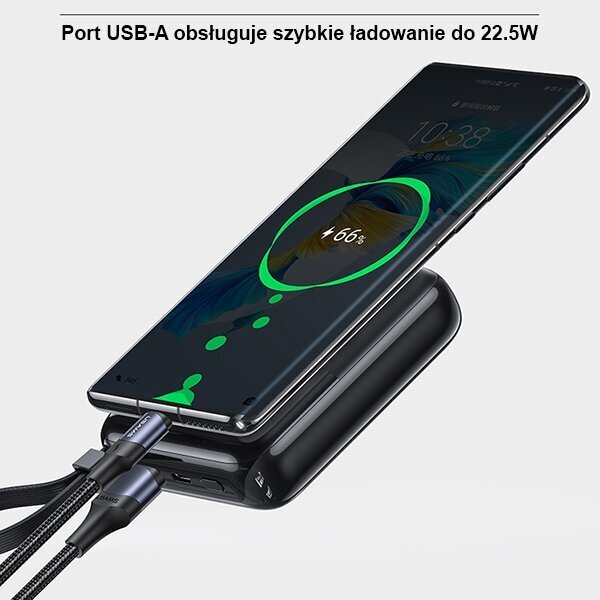 Usams PB69 10000mAh kaina ir informacija | Atsarginiai maitinimo šaltiniai (power bank) | pigu.lt