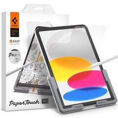 PROTECTIVE Spigen PAPER TOUCH PRO IPAD 10.9 2022 MATTE CLEAR цена и информация | Аксессуары для планшетов, электронных книг | pigu.lt