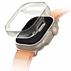 Uniq Garde Apple Watch Ultra 49mm case. transparent|dove clear цена и информация | Аксессуары для смарт-часов и браслетов | pigu.lt