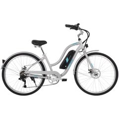 Elektrinis dviratis Huffy Everett Plus 27.5", pilkas kaina ir informacija | Elektriniai dviračiai | pigu.lt