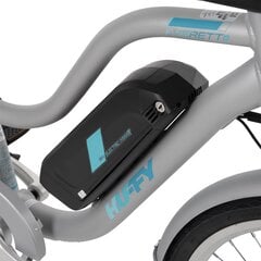 Elektrinis dviratis Huffy Everett Plus 27.5", pilkas kaina ir informacija | Elektriniai dviračiai | pigu.lt