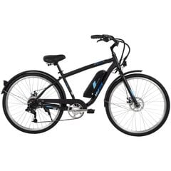 Elektrinis dviratis Huffy Everett Plus 27.5", juodas kaina ir informacija | Elektriniai dviračiai | pigu.lt