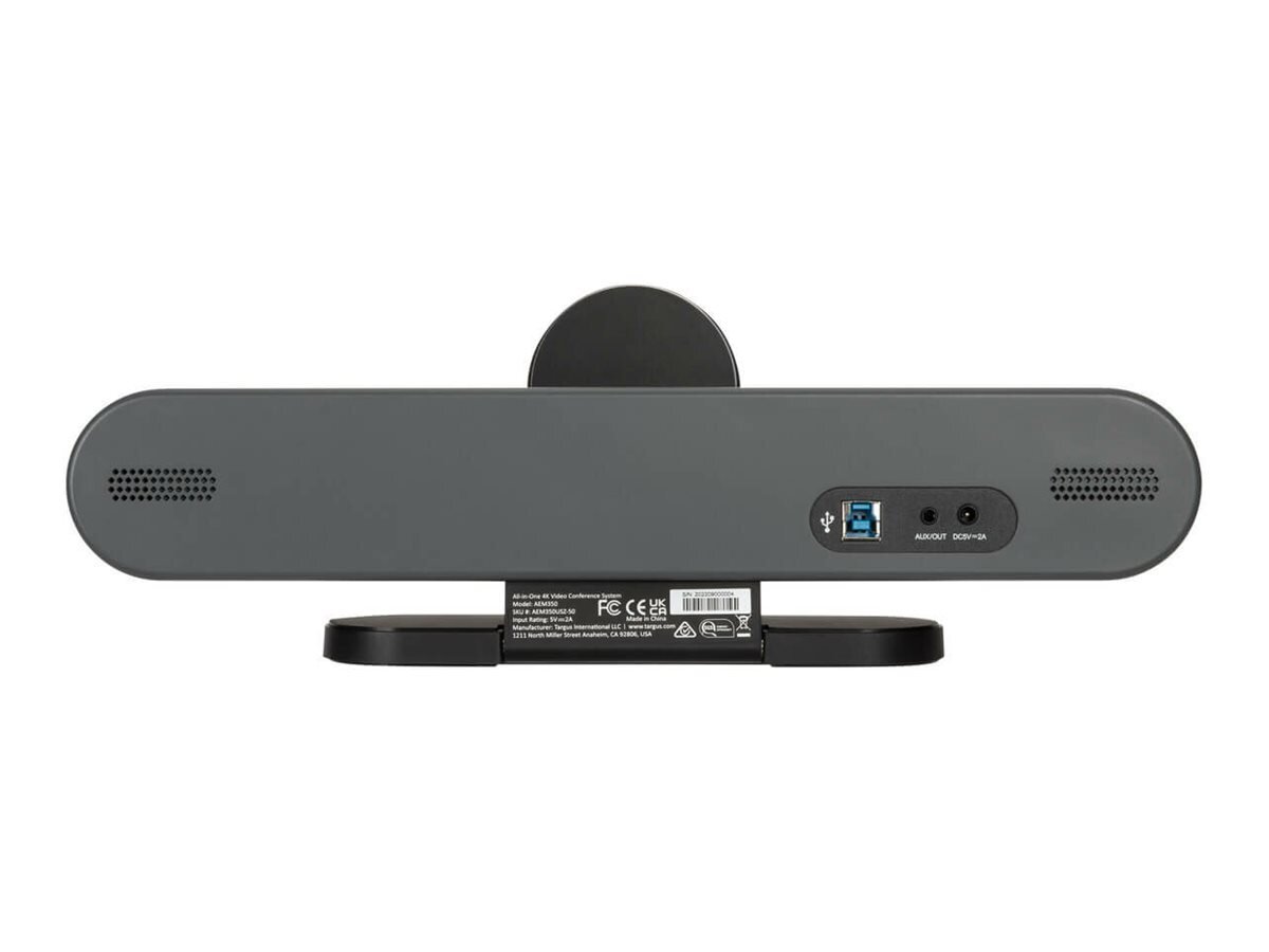 Targus All-in-One 4K Conference System (AEM350) kaina ir informacija | Kompiuterio (WEB) kameros | pigu.lt
