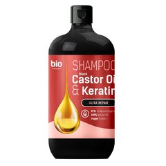 "Bio Naturell" Black Castor Oil & Keratin Шампунь для всех типов волос, 946мл цена и информация | Шампуни | pigu.lt