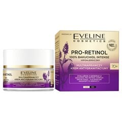 Veido kremas brandžiai odai Eveline Pro-Retinol 100% Bakuchiol Multi-Repair Anti-Gravity Cream 70+, 50 ml kaina ir informacija | Veido kremai | pigu.lt