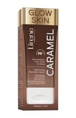 Savaiminio įdegio serumas veidui Lirene Glow Skin Self-tanning Face Cream-serum, 50 ml kaina ir informacija | Savaiminio įdegio kremai | pigu.lt