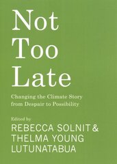 Not Too Late: Changing the Climate Story from Despair to Possibility kaina ir informacija | Socialinių mokslų knygos | pigu.lt