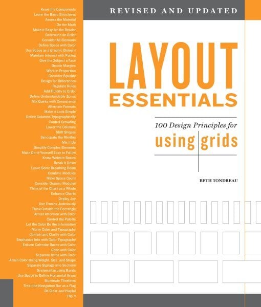 Layout Essentials Revised and Updated: 100 Design Principles for Using Grids kaina ir informacija | Knygos apie meną | pigu.lt