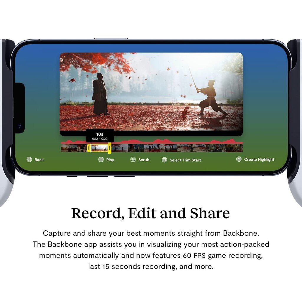 Backbone iPhone PlayStation kaina ir informacija | Žaidimų kompiuterių priedai | pigu.lt