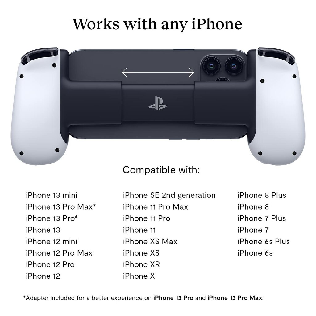 Backbone iPhone PlayStation kaina ir informacija | Žaidimų kompiuterių priedai | pigu.lt
