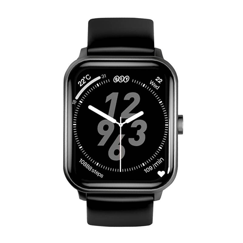 Qcy GTS S2 Black kaina ir informacija | Išmanieji laikrodžiai (smartwatch) | pigu.lt