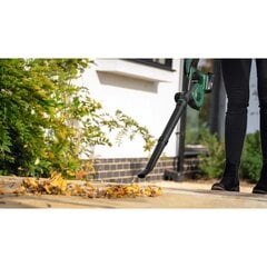 Akumuliatorinis lapų pūstuvas Bosch Universal LeafBlower 18V-130 Solo kaina ir informacija | Lapų siurbliai, šakų smulkintuvai, trinkelių valytuvai | pigu.lt