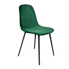 HOMLA SLANK Зеленый бархатный стул 44x52x85см цена и информация | Стулья для кухни и столовой | pigu.lt