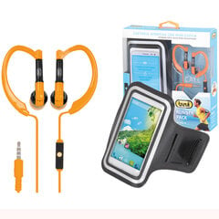 Наушники Trevi JR660 + футляр для телефона, оранжевый цена и информация | Наушники | pigu.lt