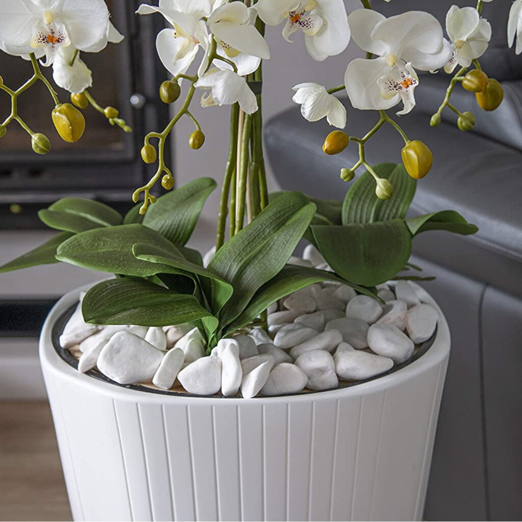 Orchidėjų dirbtinė gėlių puokštė kaina | pigu.lt