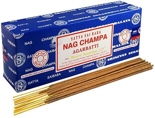 Smilkalų lazdelės Nag Champa Agarbatti, Satya, 250 g kaina ir informacija | Namų kvapai | pigu.lt