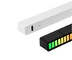 RGB USB LED garso atsako daugiaspalvis neoninis šviestuvas, juodas kaina ir informacija | Dekoracijos šventėms | pigu.lt