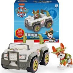 Figūrėlė ir visureigis Spin Master Paw Patrol (Šunyčiai Patruliai) Tracker цена и информация | Игрушки для мальчиков | pigu.lt