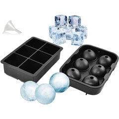 Силиконовые формы для шариков со льдом или соком, 2 шт. цена и информация | Кухонная утварь | pigu.lt