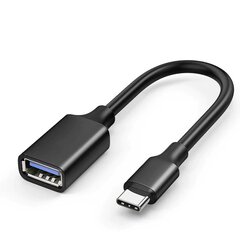 USB-C на USB 3.0 OTG Провод / 20см цена и информация | Адаптеры, USB-разветвители | pigu.lt