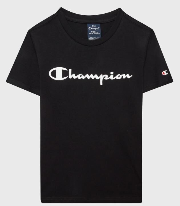 Champion marškinėliai vyrams 306285*KK001, juodi kaina ir informacija | Vyriški marškinėliai | pigu.lt