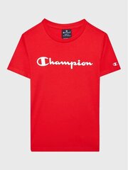 Champion детская футболка 306285*RS005, красный 8054112978780 цена и информация | Женские футболки | pigu.lt