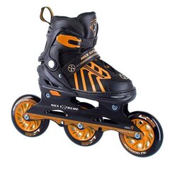 Riedučiai Nils Extreme NA18812 Orange, 34-38 цена и информация | Роликовые коньки | pigu.lt