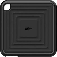 Silicon Power внешний SSD 512GB PC60 USB-C, черный цена и информация | Жёсткие диски (SSD, HDD) | pigu.lt