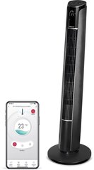 Башенный вентилятор Sencor SFT 4207BK SmartBreeze Wi-Fi, приложение, сенсорное управление, таймер, пульт цена и информация | Вентиляторы | pigu.lt