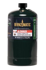 Turistinės propano dujos Bernzomatic, 453g цена и информация | Газовые горелки, баллоны | pigu.lt