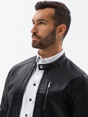 куртка - черная v2 om-jafl-0109 цена и информация | Мужские куртки | pigu.lt