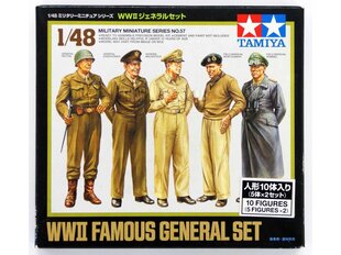 Tamiya - WWII Famous General Set, 1/48, 32557 цена и информация | Конструкторы и кубики | pigu.lt