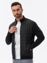 куртка - черная v2 om-janp-0103 цена и информация | Мужские куртки | pigu.lt
