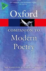 Oxford Companion to Modern Poetry in English 2nd Revised edition kaina ir informacija | Poezija | pigu.lt