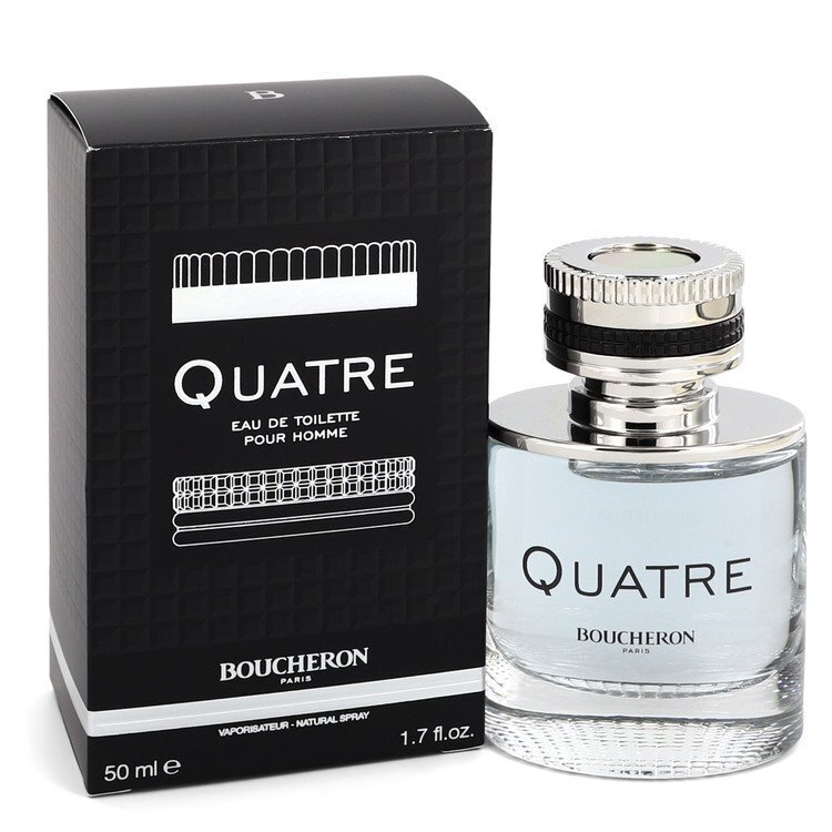 Tualetinis vanduo Boucheron Quatre EDT vyrams 50 ml цена и информация | Kvepalai vyrams | pigu.lt