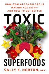 Toxic Superfoods: The Hidden Toxin in 'Superfoods' That's Making You Sick--and How to Feel Better цена и информация | Самоучители | pigu.lt