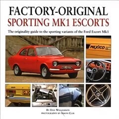 Factory-Original Sporting Mk1 Escorts: The Originality Guide to Sporting Ford Escorts Mk1 & Mk2 цена и информация | Путеводители, путешествия | pigu.lt