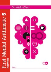 First Mental Arithmetic Answer Book 5, Bk. 5 Answers цена и информация | Книги для подростков  | pigu.lt