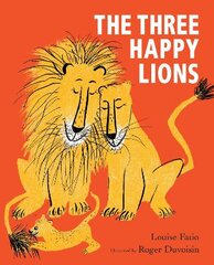 Three Happy Lions цена и информация | Книги для малышей | pigu.lt